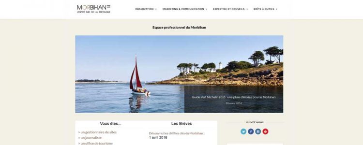 espace pro Morbihan Tourisme