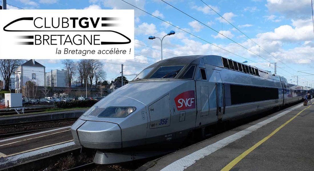 TGV sur la gare de Vannes